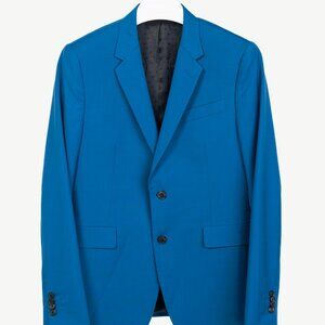 Paul Smith Cobalt-Blue Wool & Mohair Single-Breasted Blazer